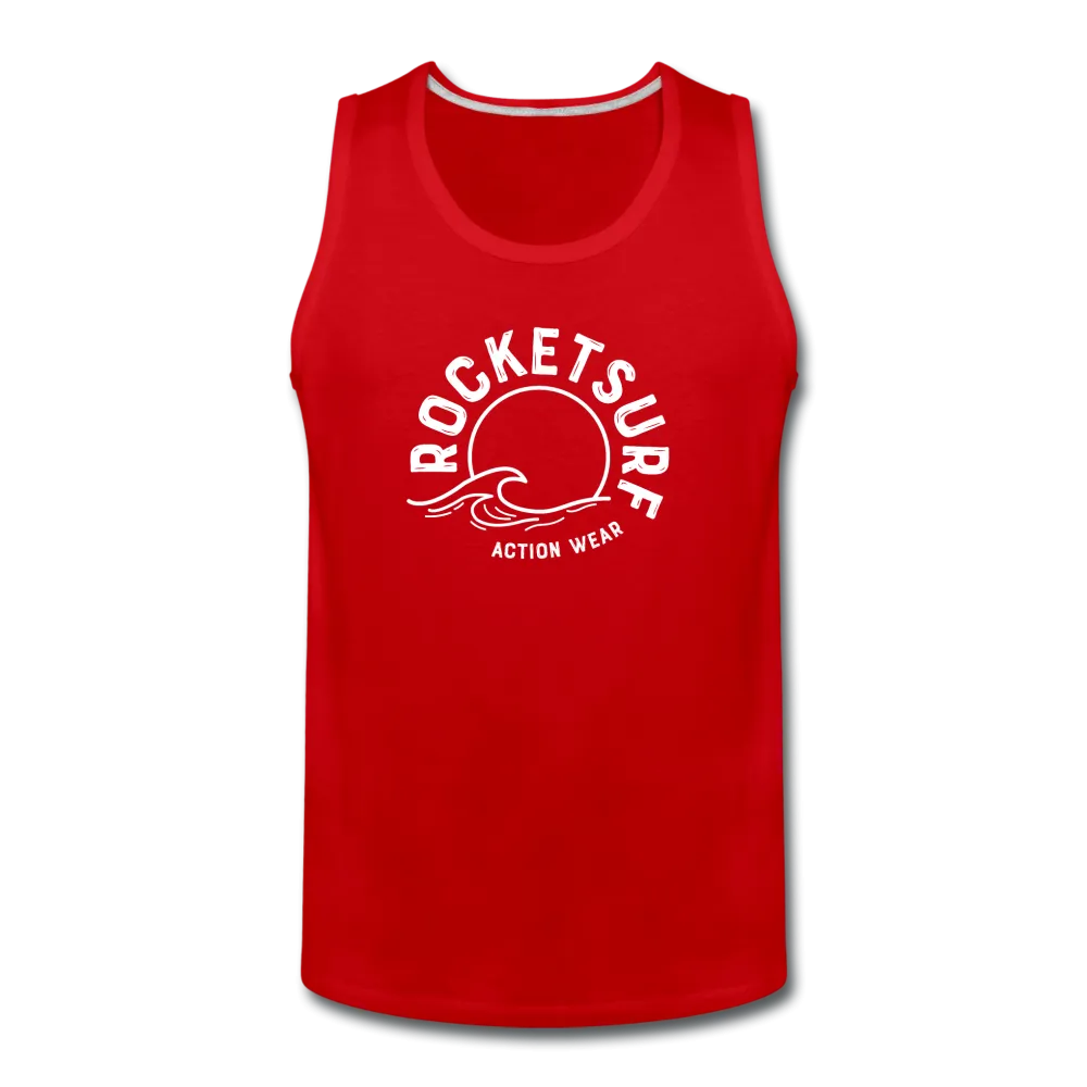 Men’s Premium Tank - Wave Logo