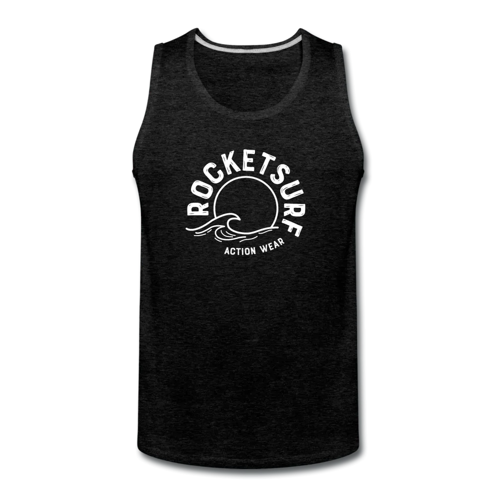 Men’s Premium Tank - Wave Logo