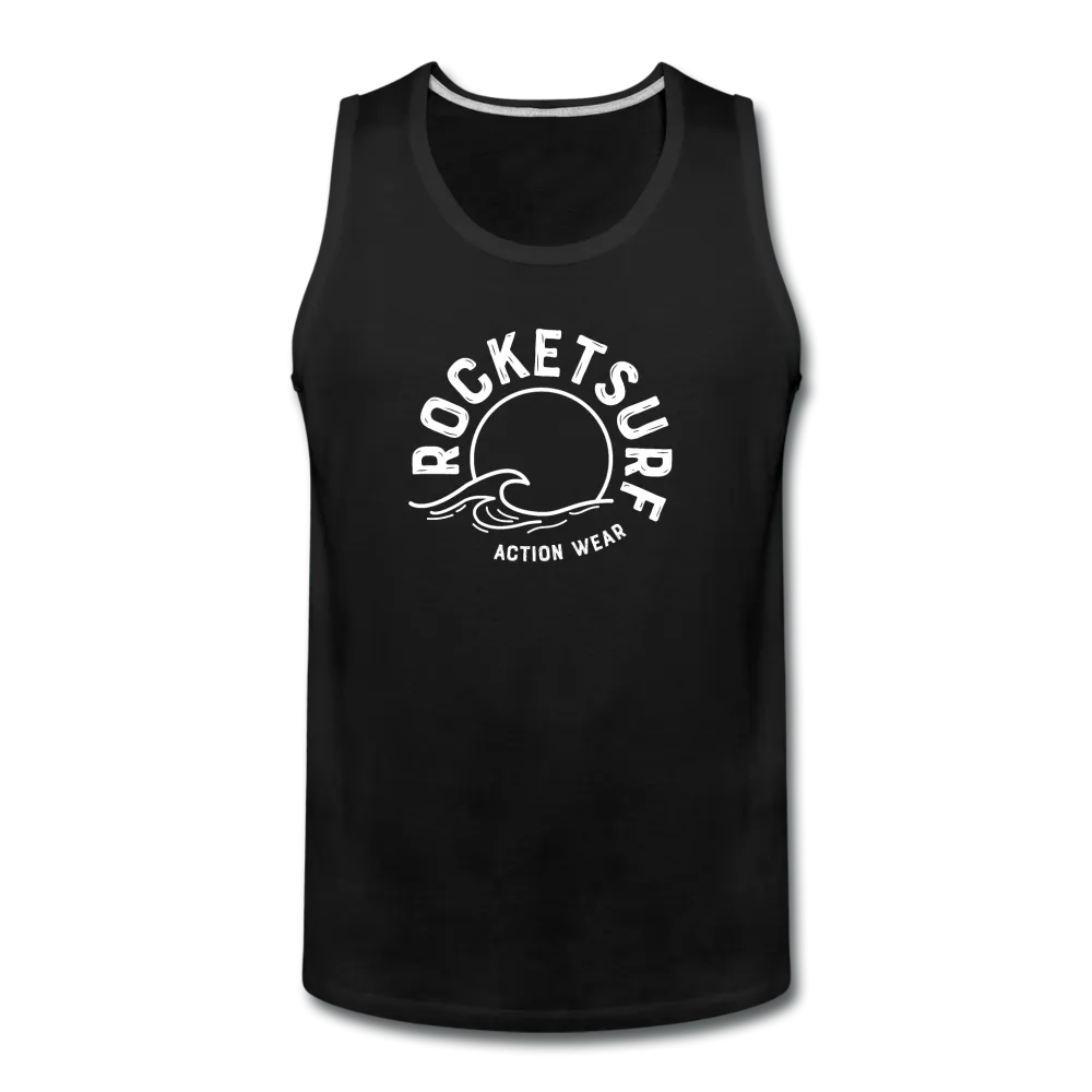 Men’s Premium Tank - Wave Logo