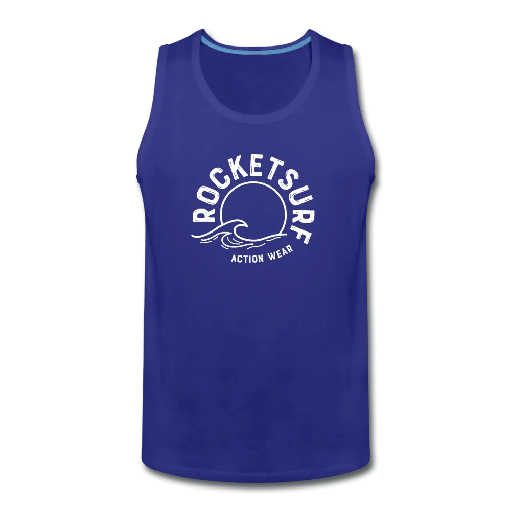 Men’s Premium Tank - Wave Logo