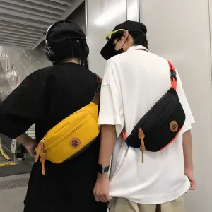Men's Pretty Creative Fashion Nylon Trendy Men's Chest Bags