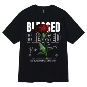 Men's Rich Over Famous Graphic Tee Shirt
