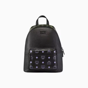 Men's Stark Splash Logo Leather Backpack