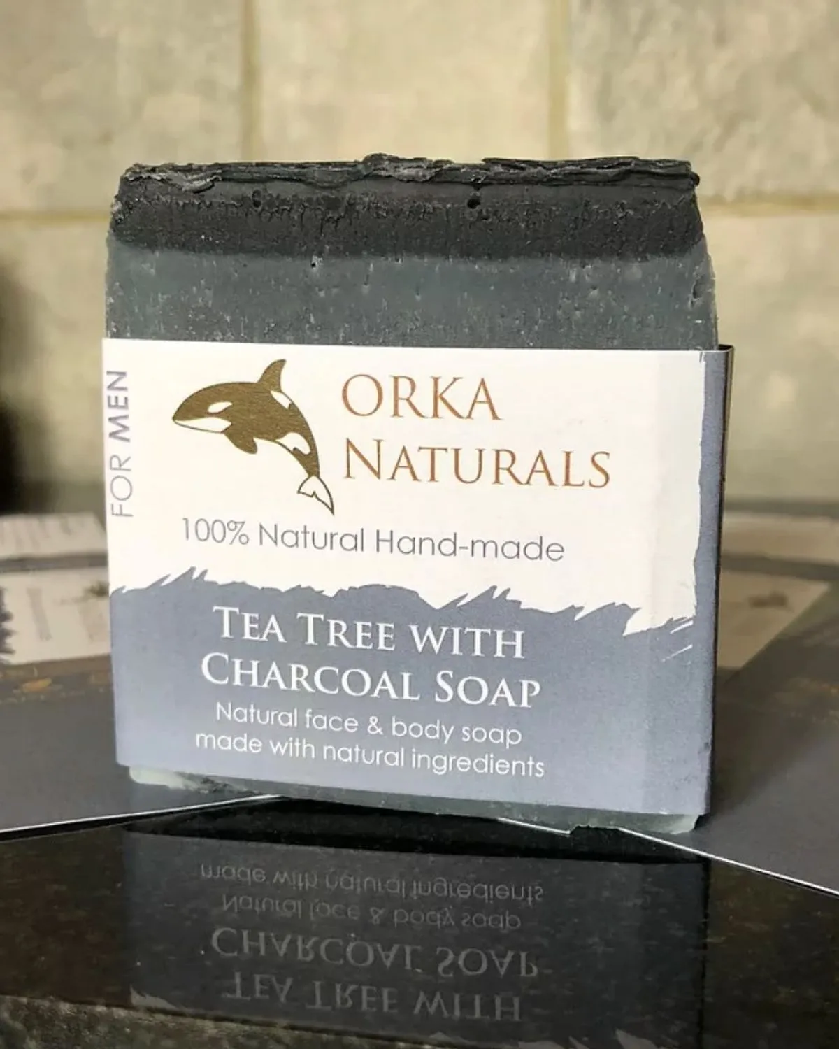 Men's Tea Tree with Charcoal Soap (120g)