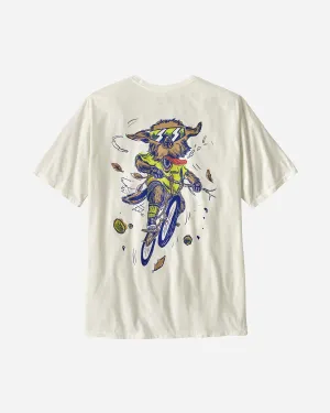 Men's Trail Hound Organic T-Shirt - Birch White