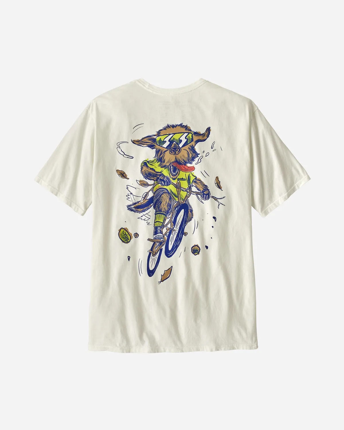 Men's Trail Hound Organic T-Shirt - Birch White