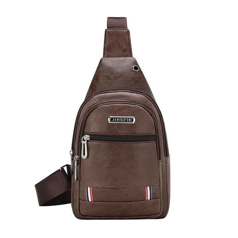 Men's Unique Stylish Business Cycling Waterproof Men's Chest Bags