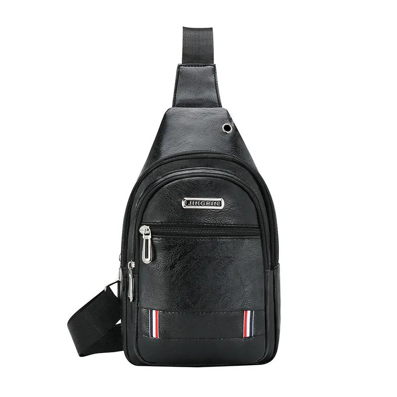 Men's Unique Stylish Business Cycling Waterproof Men's Chest Bags