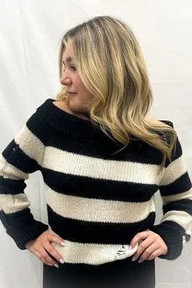 Mia Striped Sweater