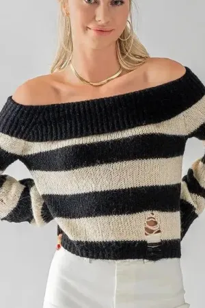 Mia Striped Sweater