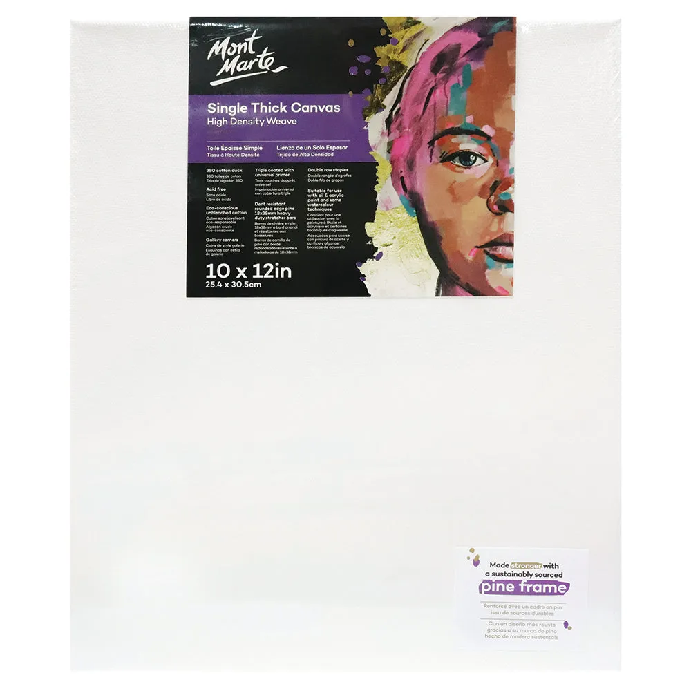 MONT MARTE Single Thick Canvas with Pine Frame 10″ x 12″ (25.4 x 30.5cm)