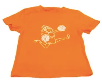 Mustard & Ketchup Kids Game Day Tiger Shirt