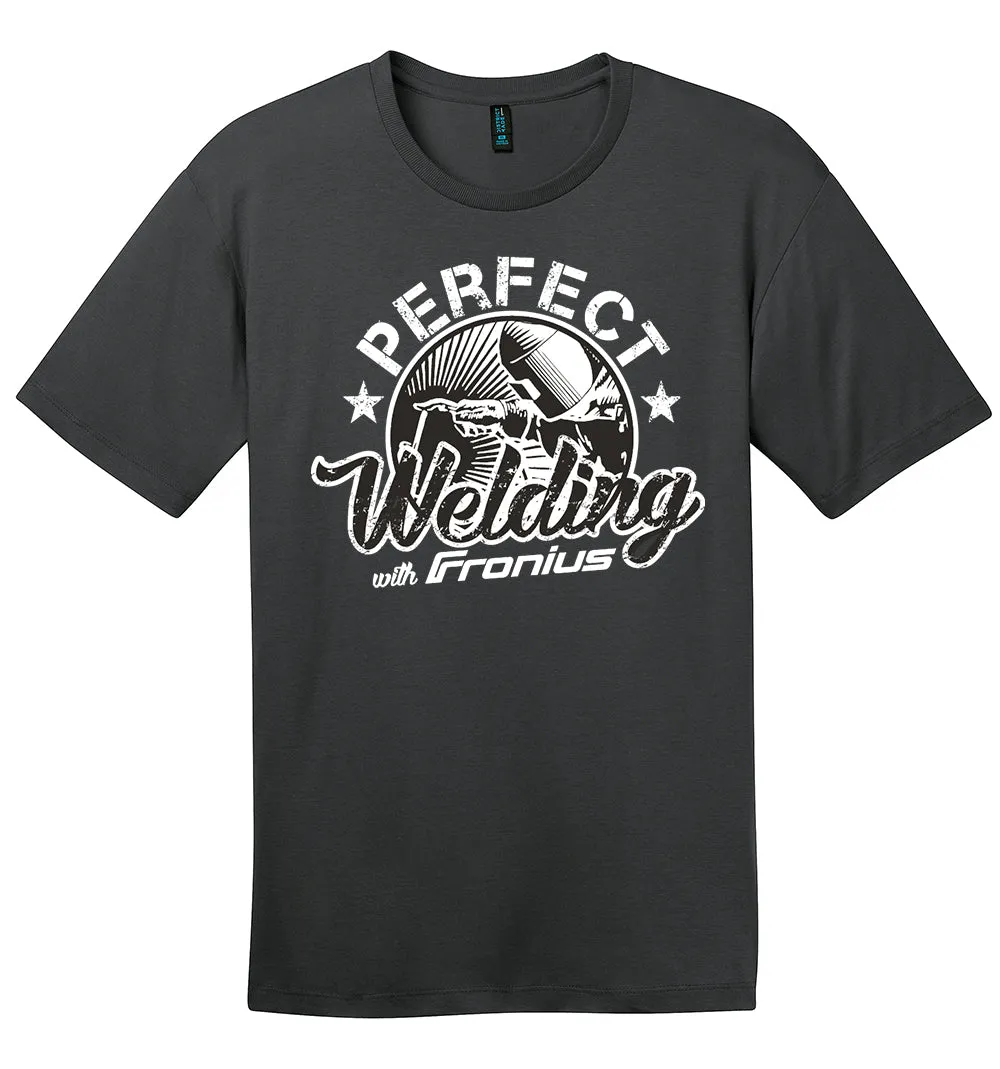 NEW!  Men's Crew Neck T-Shirt with All New Fronius Design