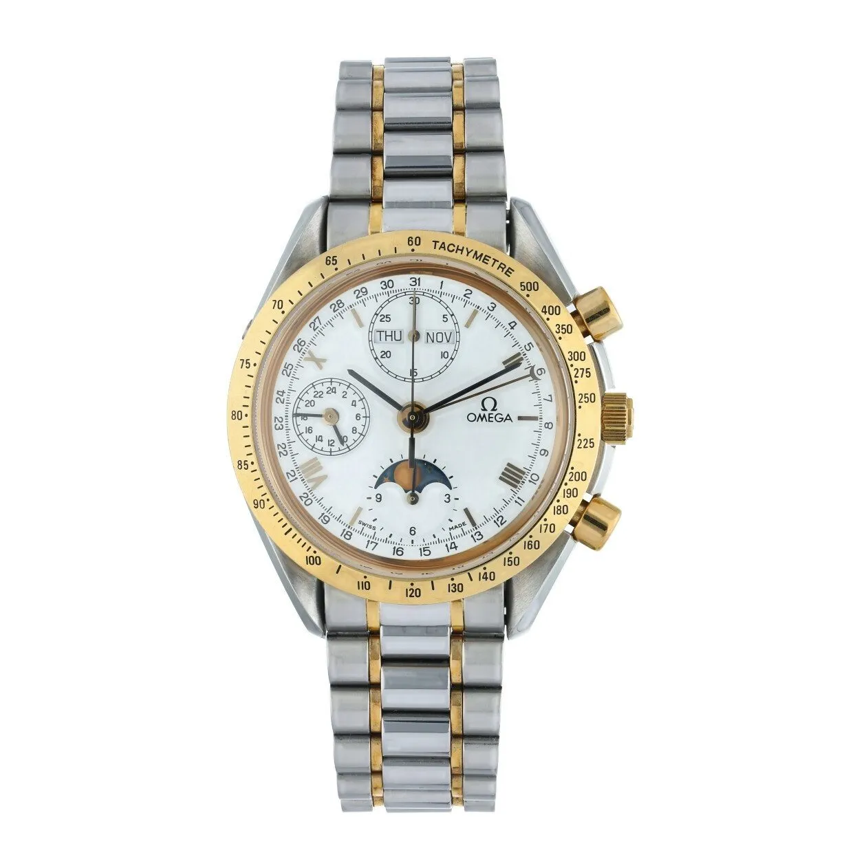 Omega Speedmaster Triple Date 175.0034 Moonphase Mens Watch