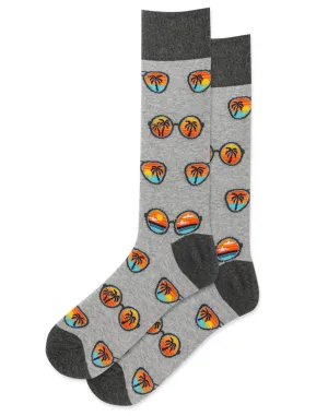 Palm Sunglasses Men's Socks