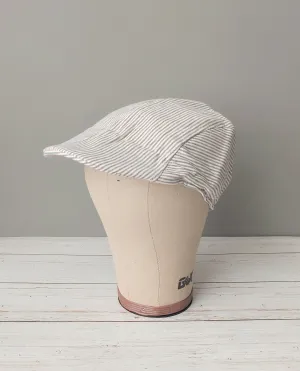Peaky - Tan & Gray Stripe