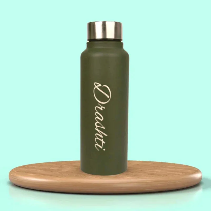 Personalized Men's 3 Pcs Combo with Classic Bottle - Green