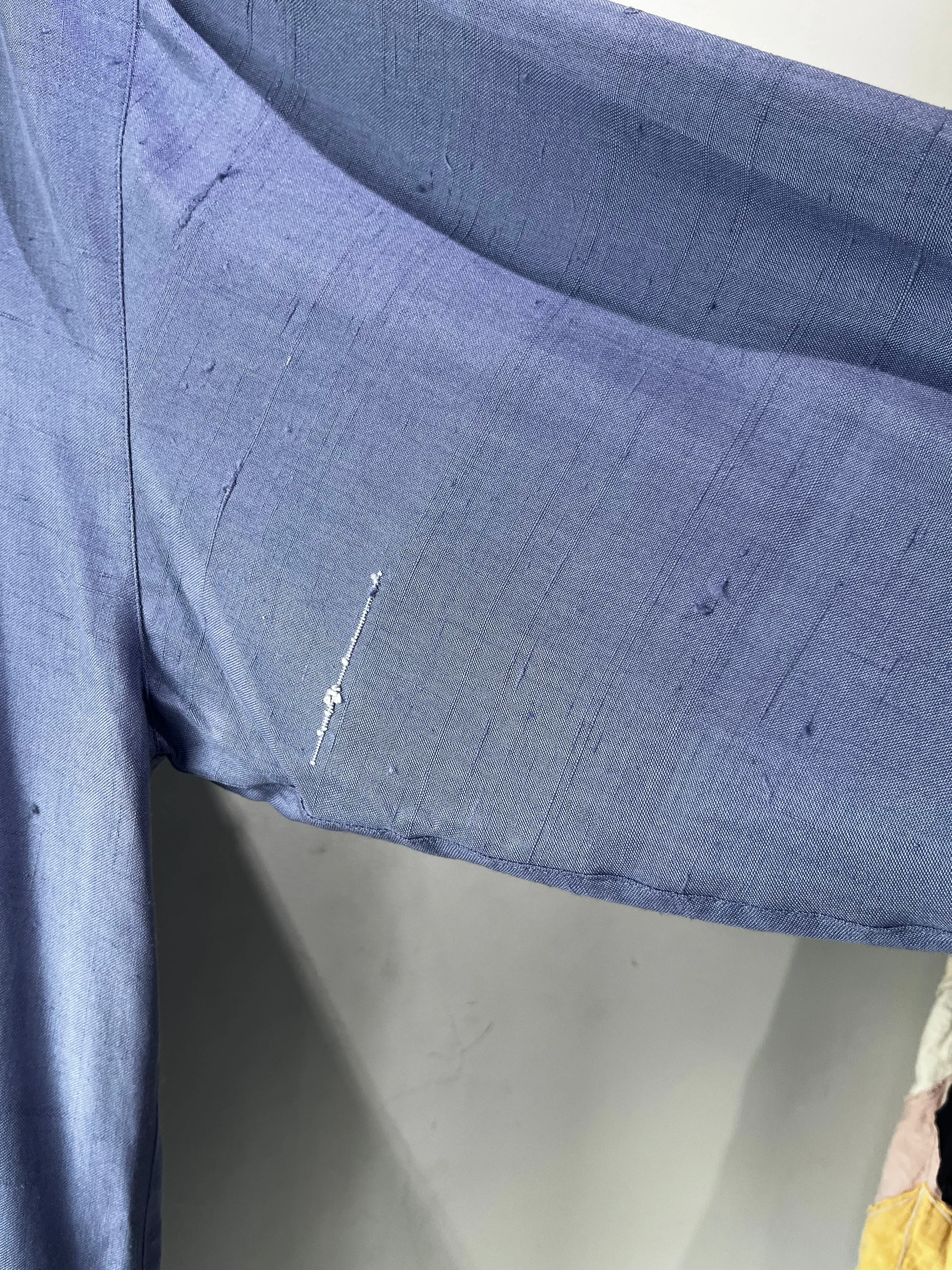 Phiz Men's Cornflower Blue Silk Shirt