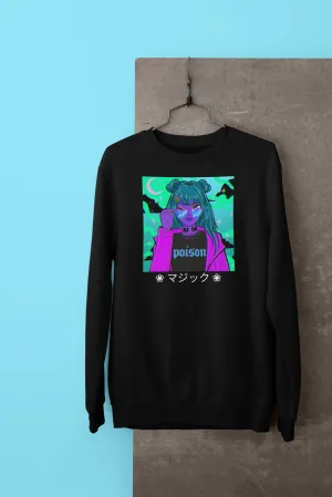 Poison Anime - Heavy Blend Crewneck Sweatshirt