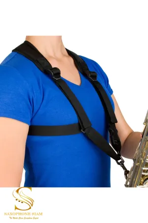 Protec Saxophone Harness - Deluxe Padded, Metal Snap, Size Smaller A306SM