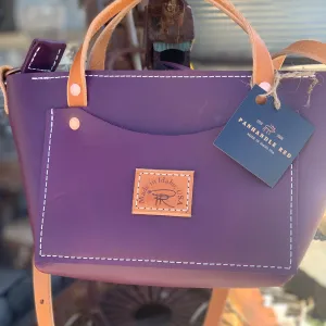 Purple Stillwater Purse Tote by Panhandle Red Leather Company