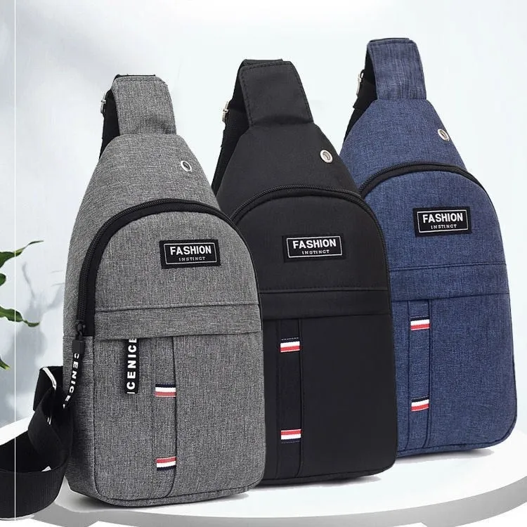 Quality Men's Chest Bags Casual Waist Bags Mini Travel Carry Bags Men's Waterproof Shoulder Crossbody Bags Nylon Handbags Purse