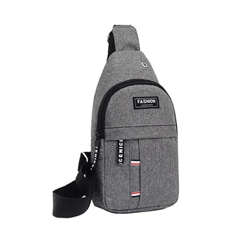 Quality Men's Chest Bags Casual Waist Bags Mini Travel Carry Bags Men's Waterproof Shoulder Crossbody Bags Nylon Handbags Purse