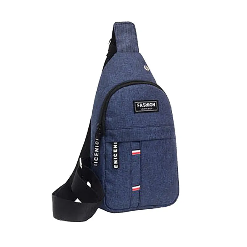 Quality Men's Chest Bags Casual Waist Bags Mini Travel Carry Bags Men's Waterproof Shoulder Crossbody Bags Nylon Handbags Purse