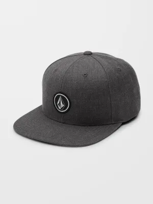 Quarter Twill Cap - CHARCOAL HEATHER