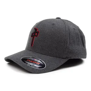 RDS Flexfit OG Puffy Wool Hat - Grey/Black