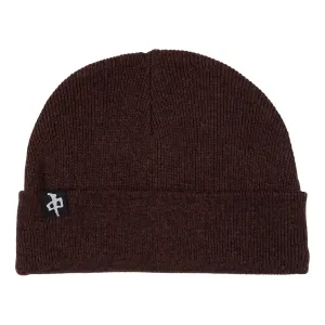 RDS Merino Wool Toque - Chocolate Brown