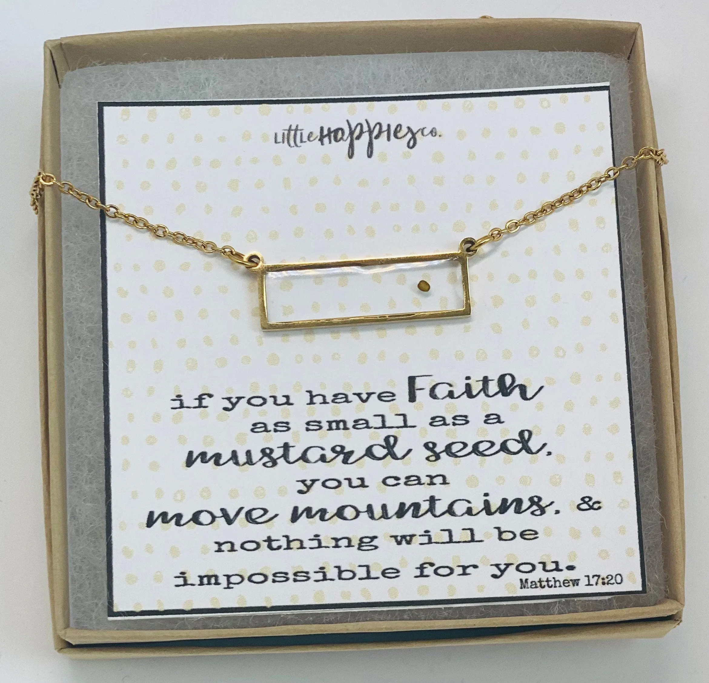 Real mustard seed necklace, Encouragement gift, Mustard seed jewelry, Faith necklace, Christian jewelry, Miscarriage gift, Inspirational