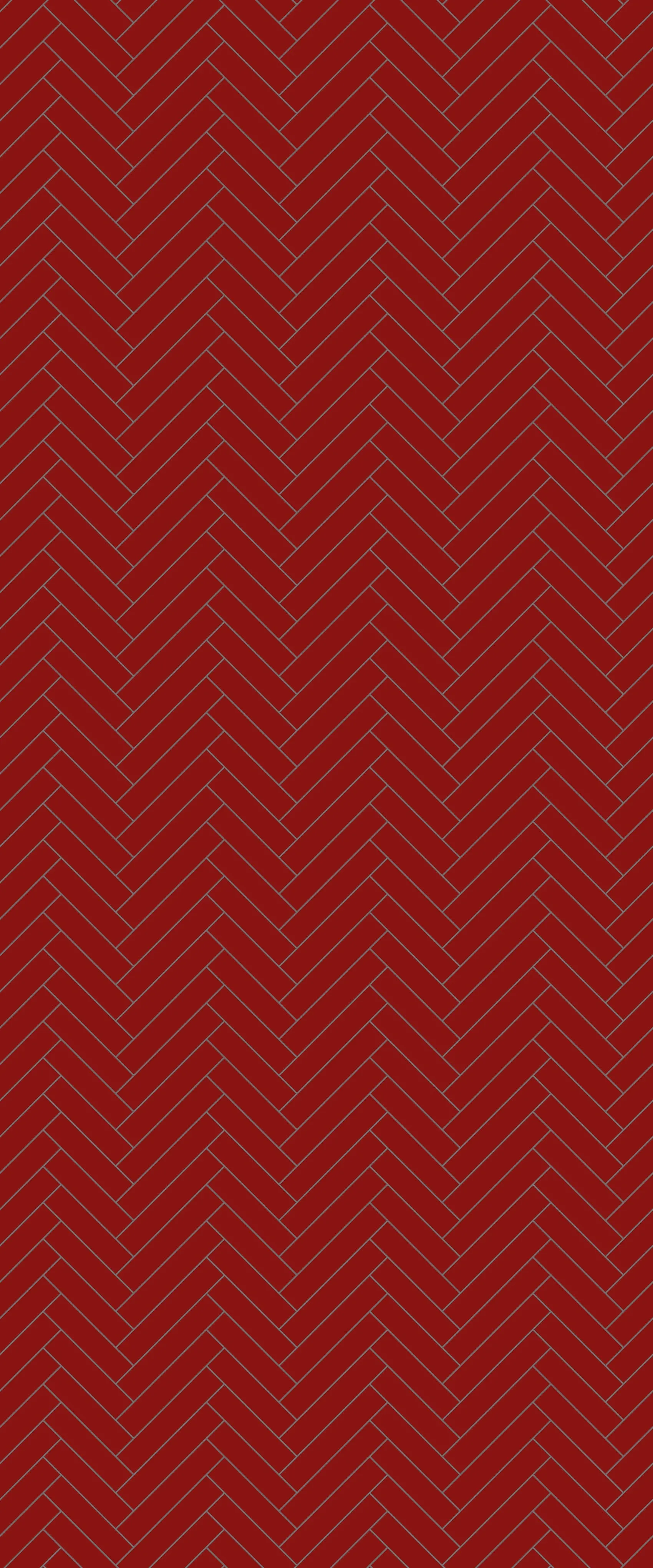 Red Single Herringbone Tile Acrylic Shower Panel 2440mm x 1220mm ( 3mm Thick)