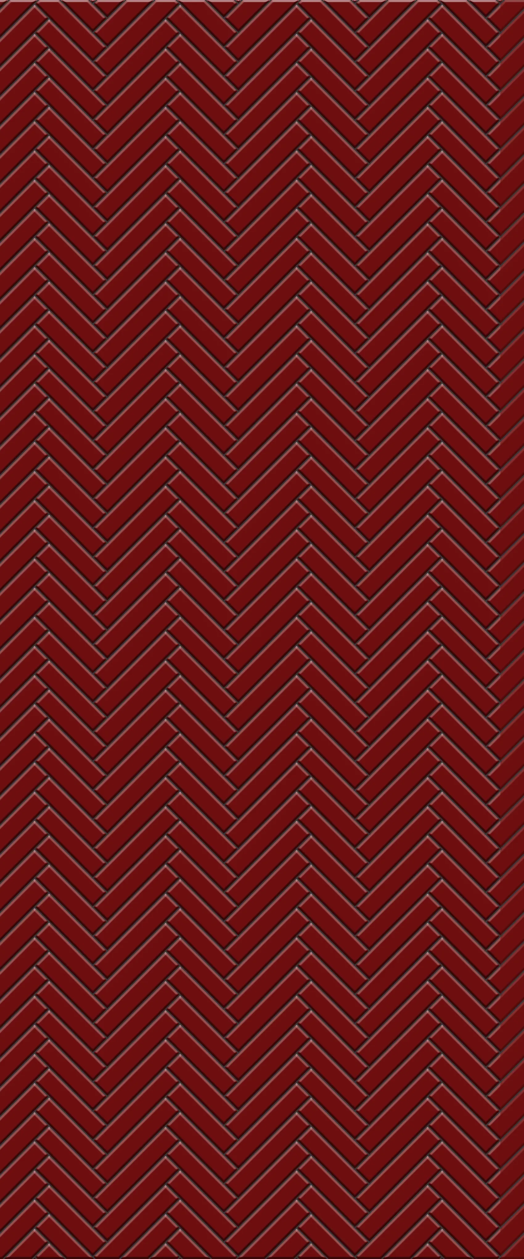 Red Single Herringbone Tile Acrylic Shower Panel 2440mm x 1220mm ( 3mm Thick)