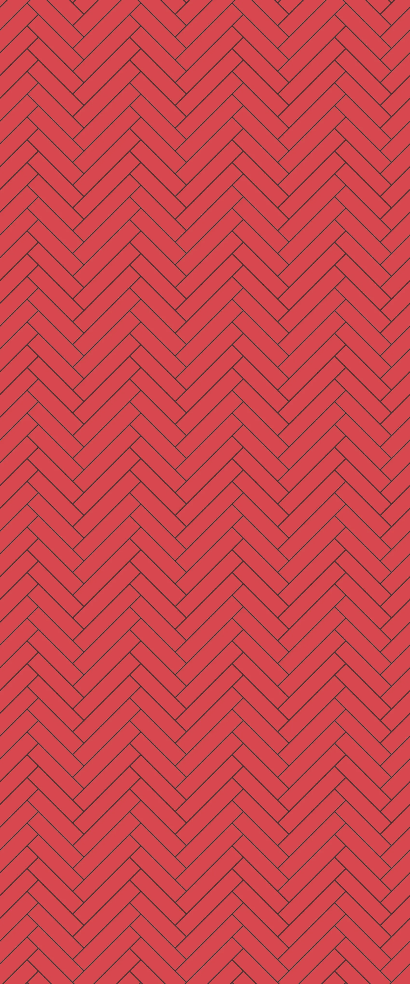 Red Single Herringbone Tile Acrylic Shower Panel 2440mm x 1220mm ( 3mm Thick)
