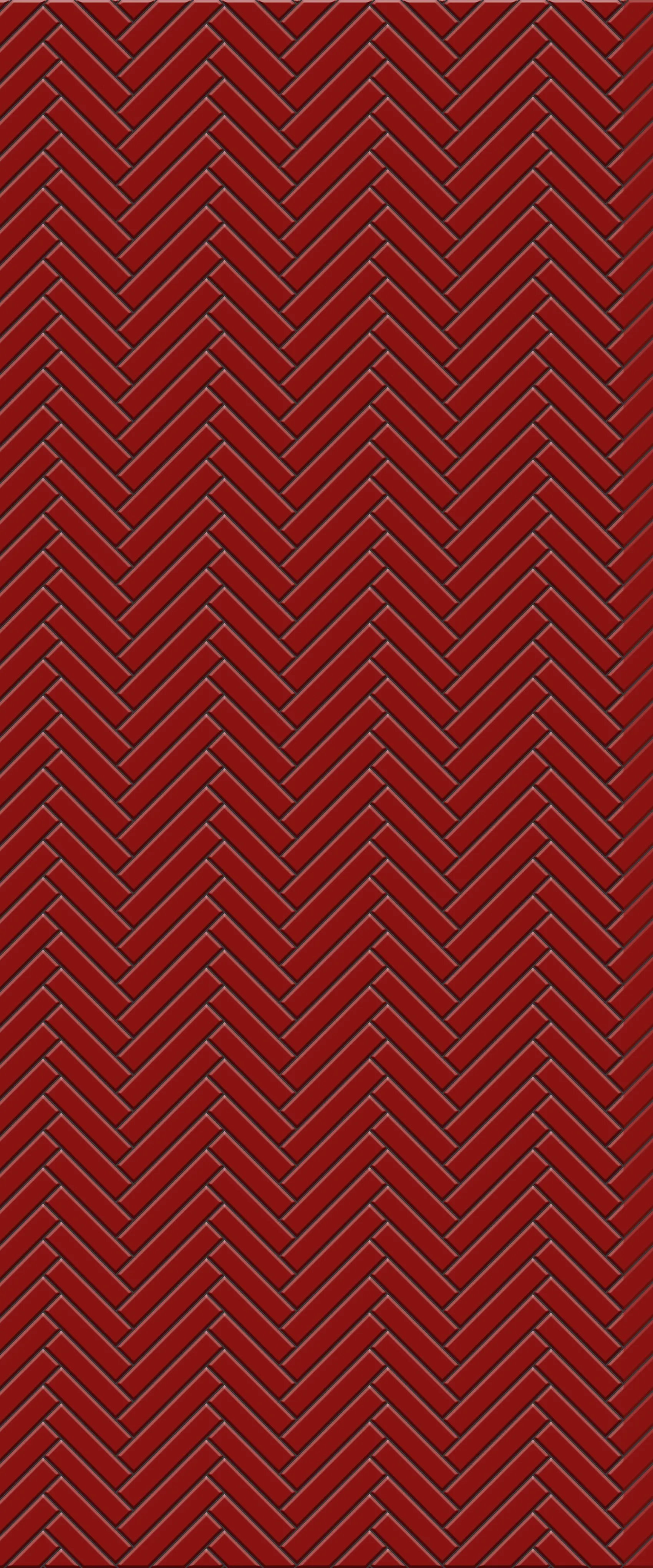 Red Single Herringbone Tile Acrylic Shower Panel 2440mm x 1220mm ( 3mm Thick)