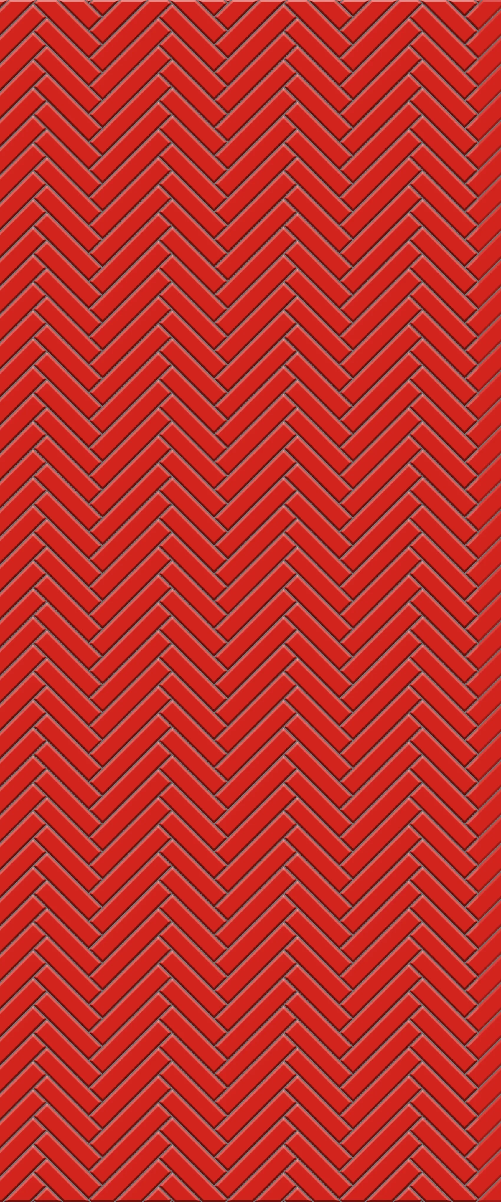 Red Single Herringbone Tile Acrylic Shower Panel 2440mm x 1220mm ( 3mm Thick)