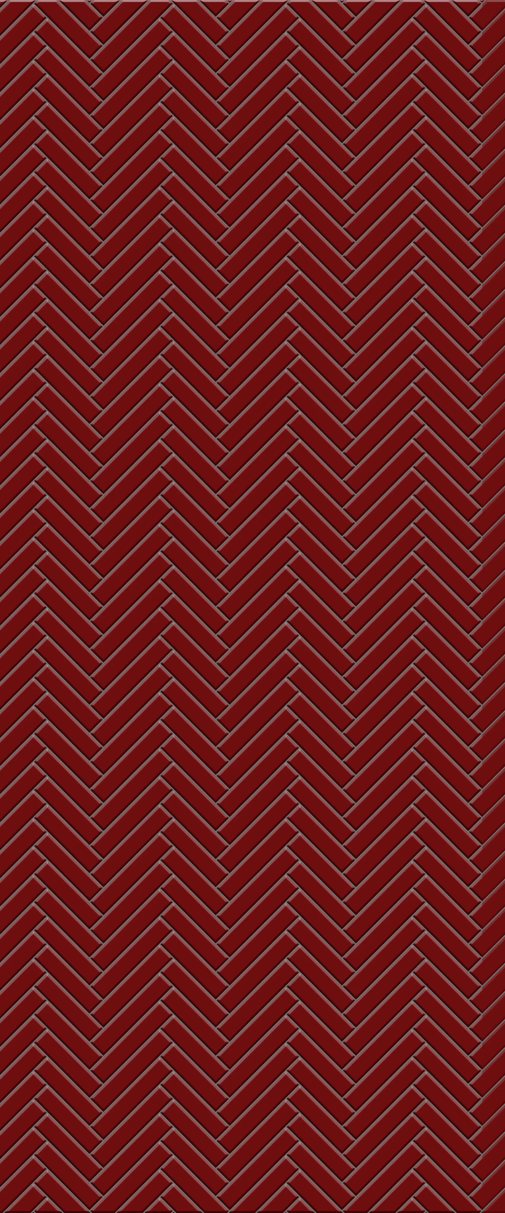 Red Single Herringbone Tile Acrylic Shower Panel 2440mm x 1220mm ( 3mm Thick)