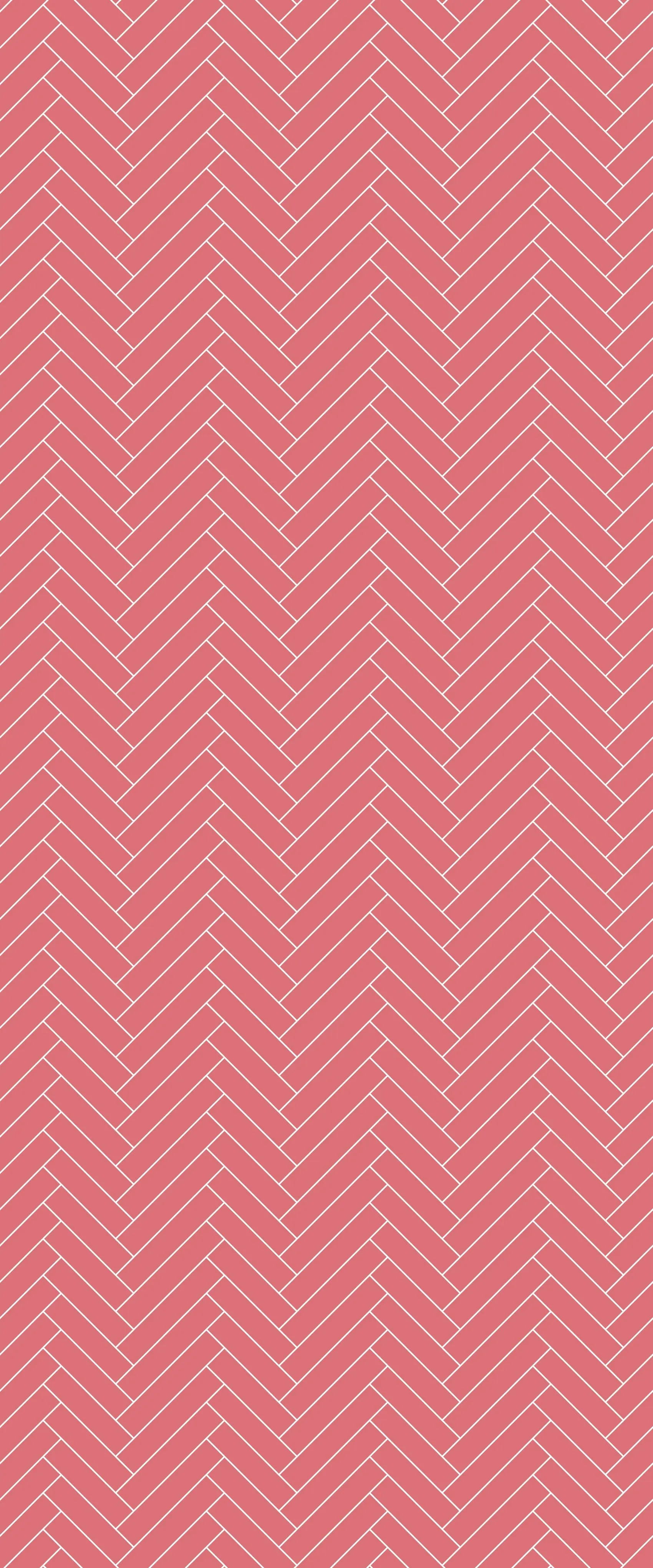 Red Single Herringbone Tile Acrylic Shower Panel 2440mm x 1220mm ( 3mm Thick)