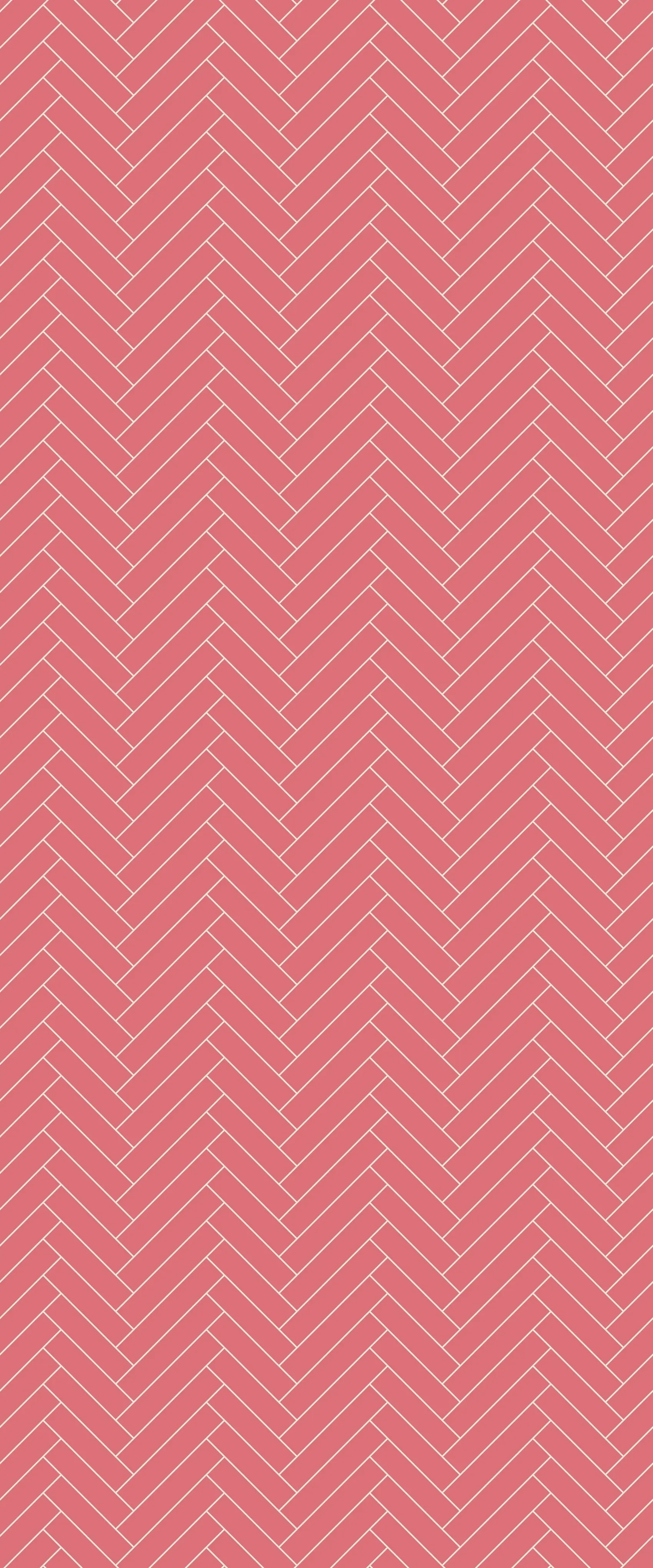 Red Single Herringbone Tile Acrylic Shower Panel 2440mm x 1220mm ( 3mm Thick)