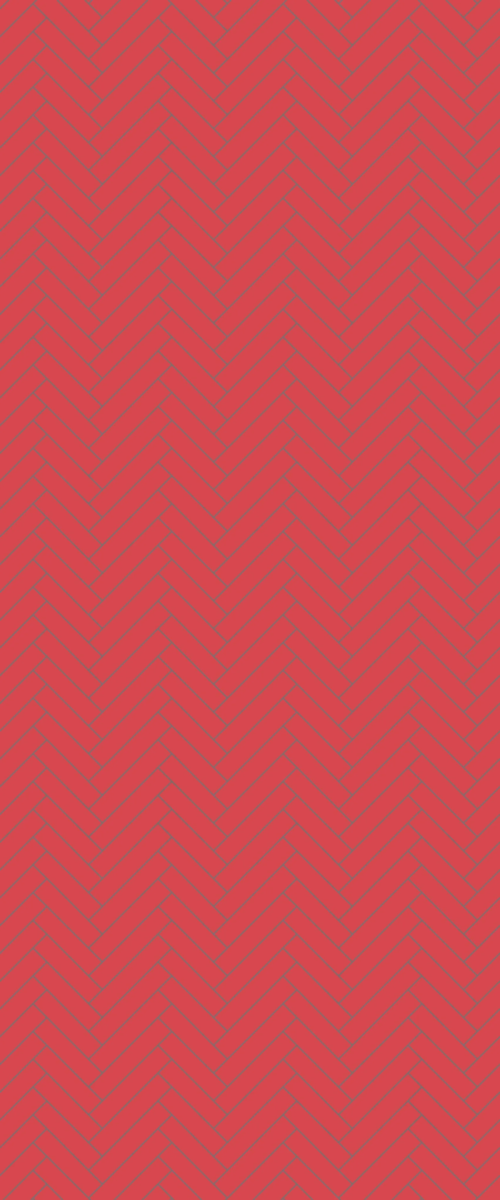 Red Single Herringbone Tile Acrylic Shower Panel 2440mm x 1220mm ( 3mm Thick)