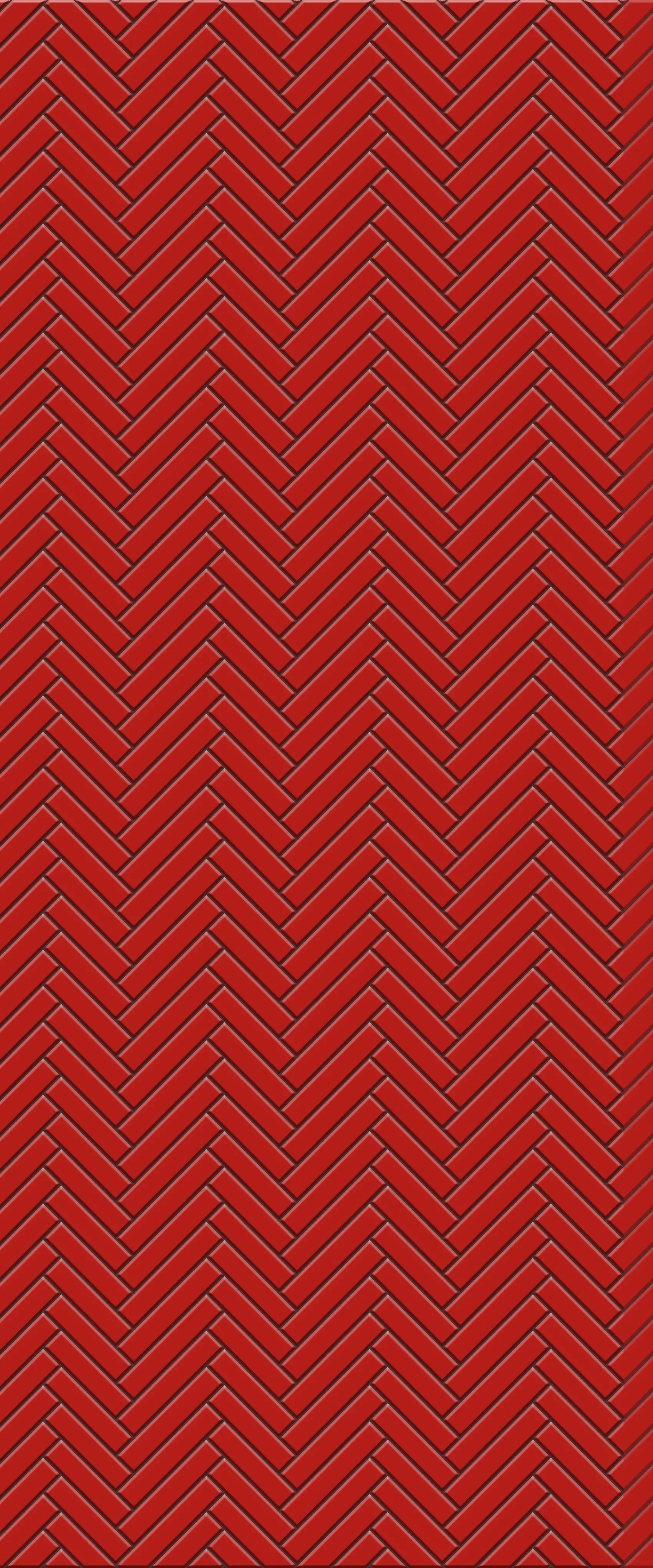 Red Single Herringbone Tile Acrylic Shower Panel 2440mm x 1220mm ( 3mm Thick)