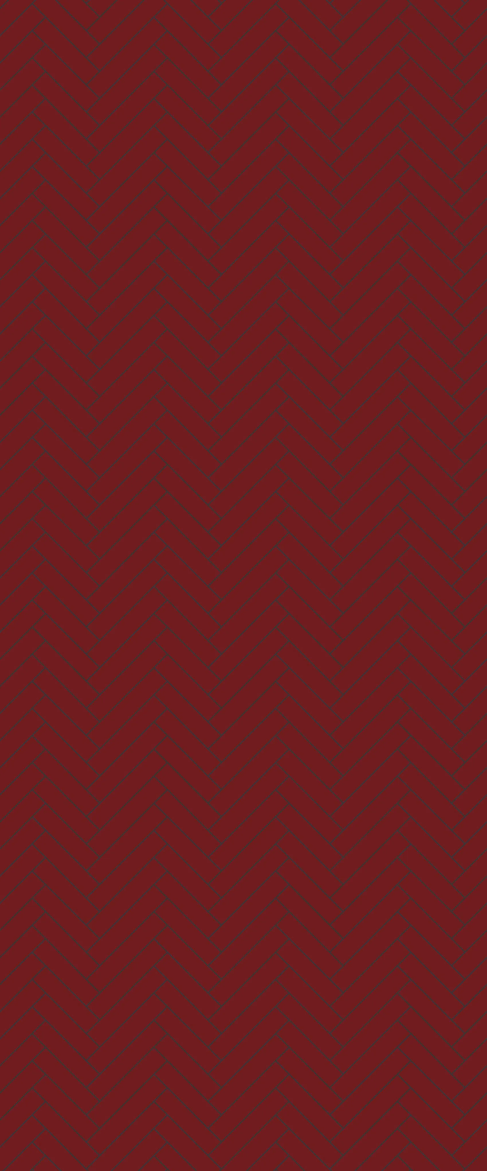 Red Single Herringbone Tile Acrylic Shower Panel 2440mm x 1220mm ( 3mm Thick)