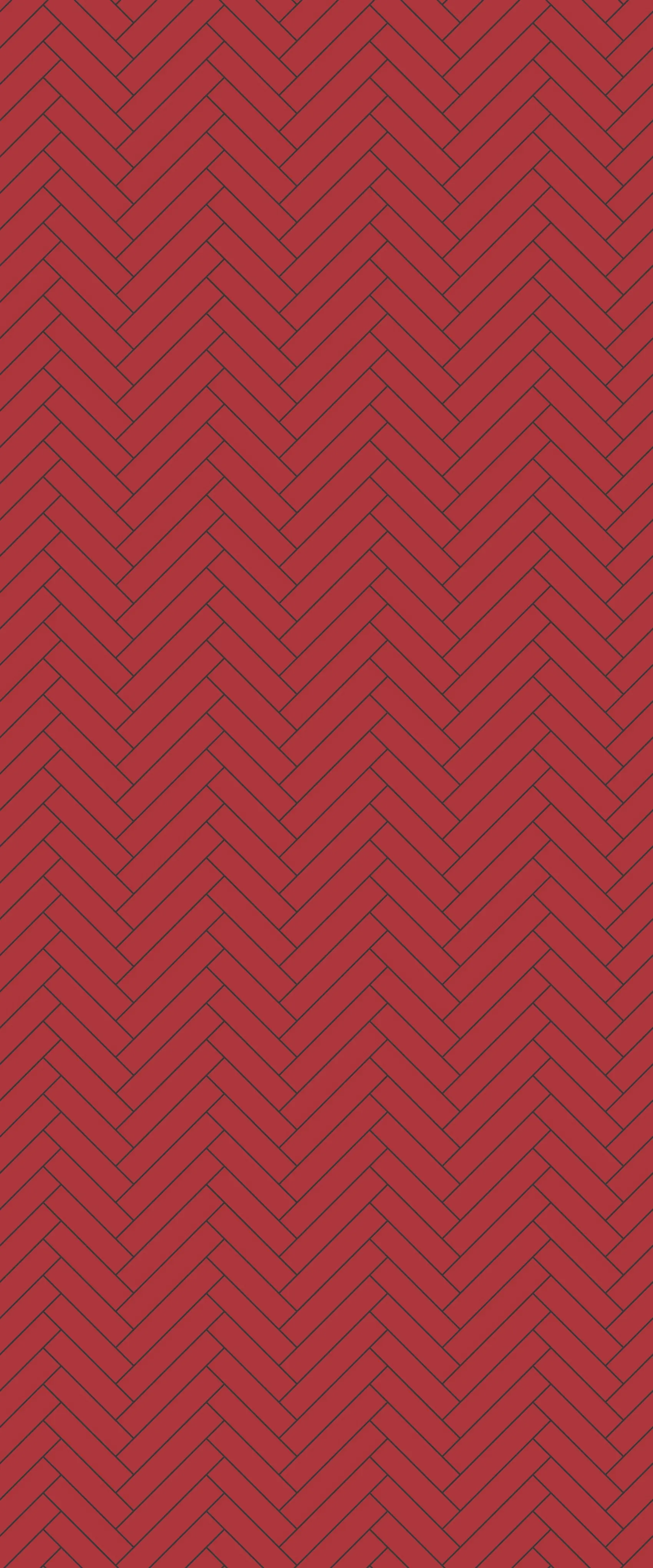 Red Single Herringbone Tile Acrylic Shower Panel 2440mm x 1220mm ( 3mm Thick)