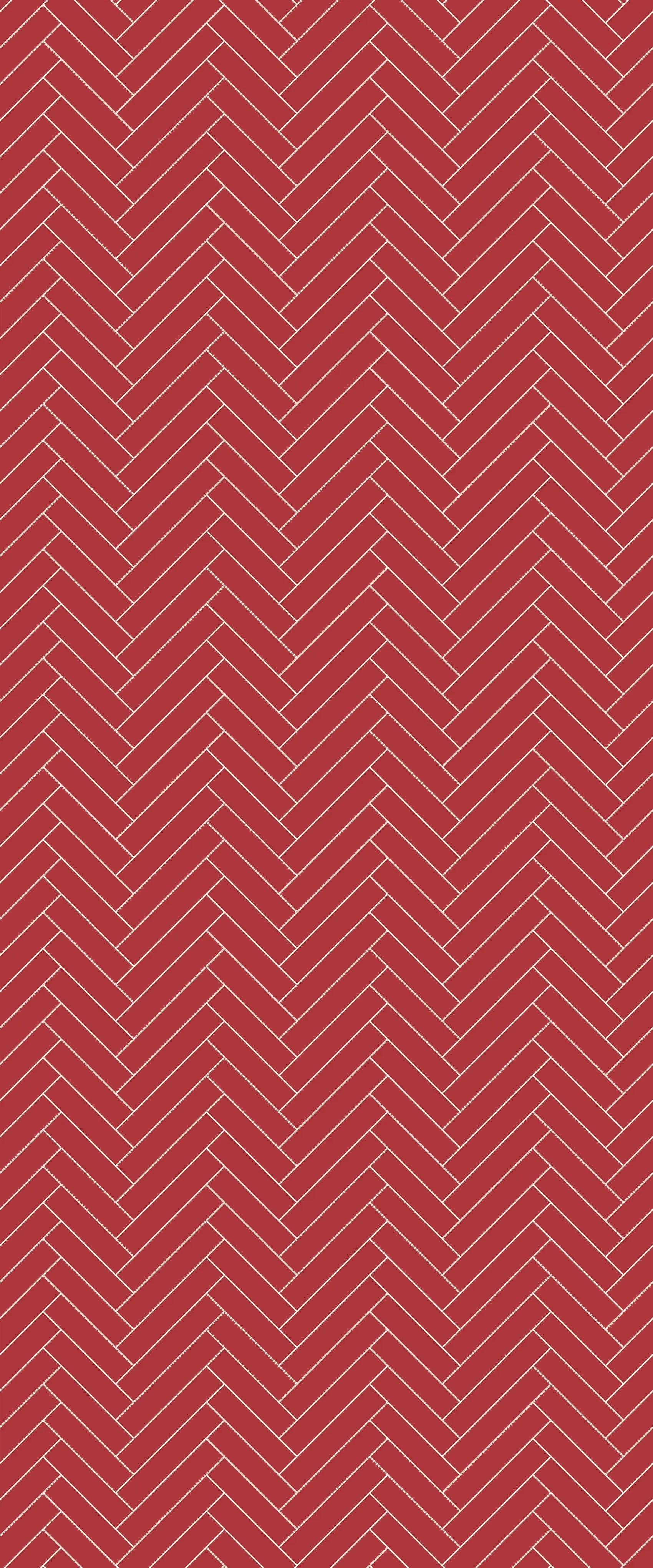 Red Single Herringbone Tile Acrylic Shower Panel 2440mm x 1220mm ( 3mm Thick)
