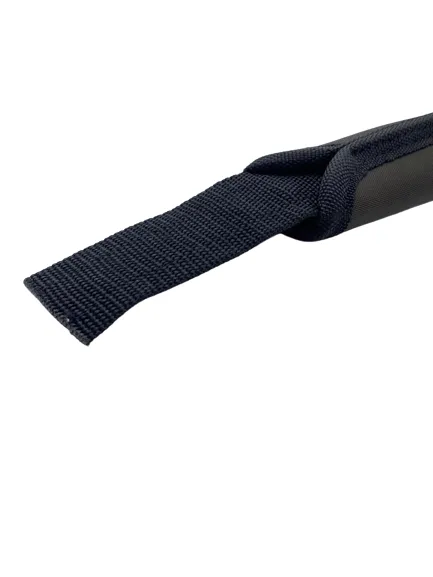 Replacement Webbing Padded Handle with Nickel Hardware - 8.5"