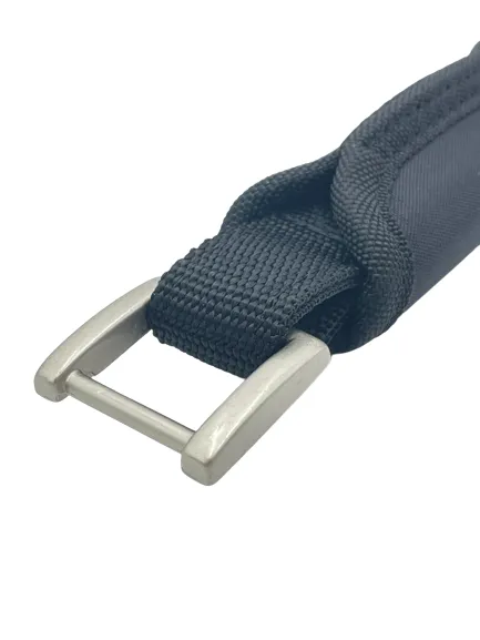 Replacement Webbing Padded Handle with Nickel Hardware - 8.5"