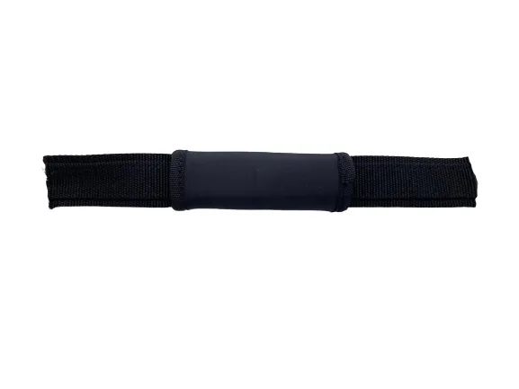 Replacement Webbing Padded Handle with Nickel Hardware - 8.5"