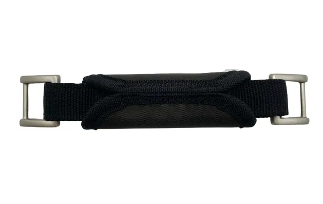 Replacement Webbing Padded Handle with Nickel Hardware - 8.5"