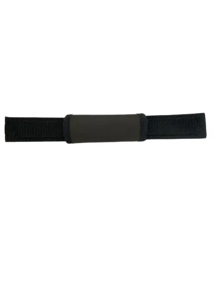 Replacement Webbing Padded Handle with Nickel Hardware - 8.5"